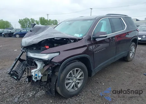 2023 Chevrolet Traverse Awd Lt Cloth из США, поврежденный, VIN 1GNEVGKW8PJ269022